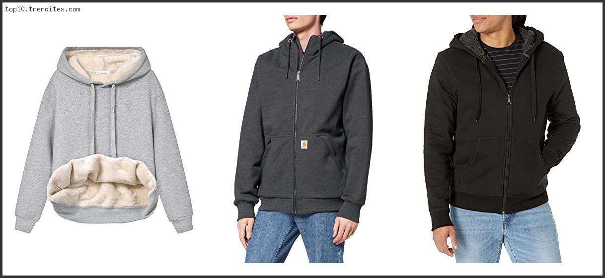 Best Sherpa Lined Hoodie