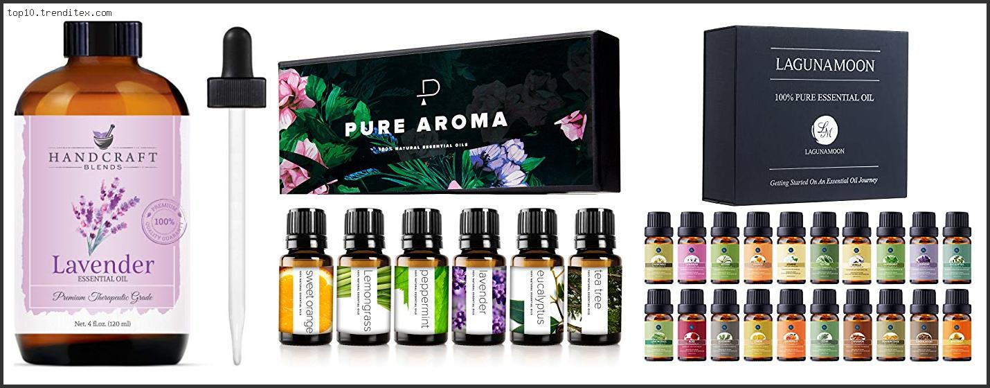 Best Pure Essential Oils For Diffuser