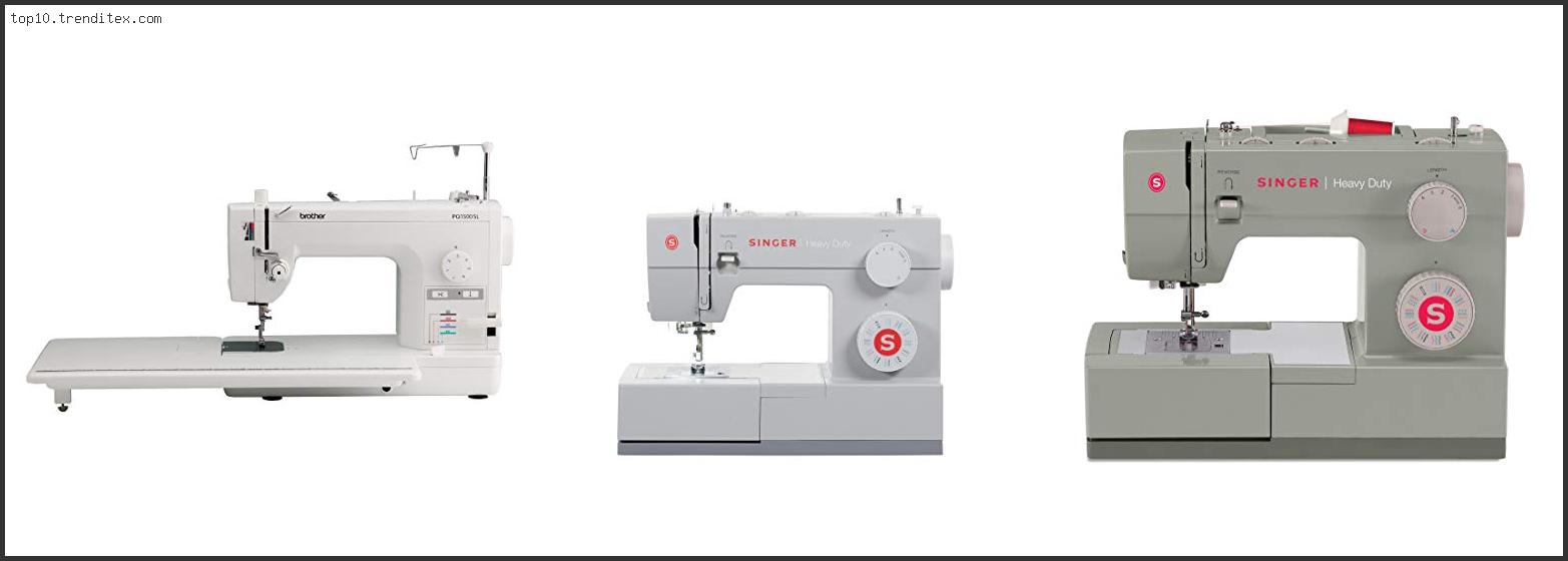 Best Heavy Duty Sewing Machine