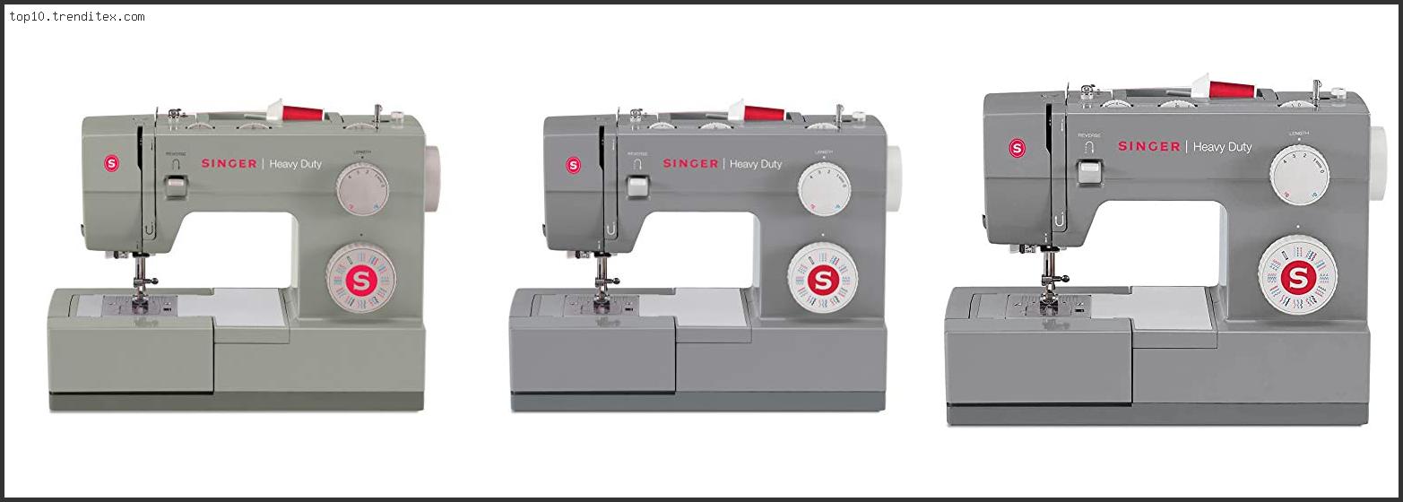 Best Heavy Duty Singer Sewing Machine