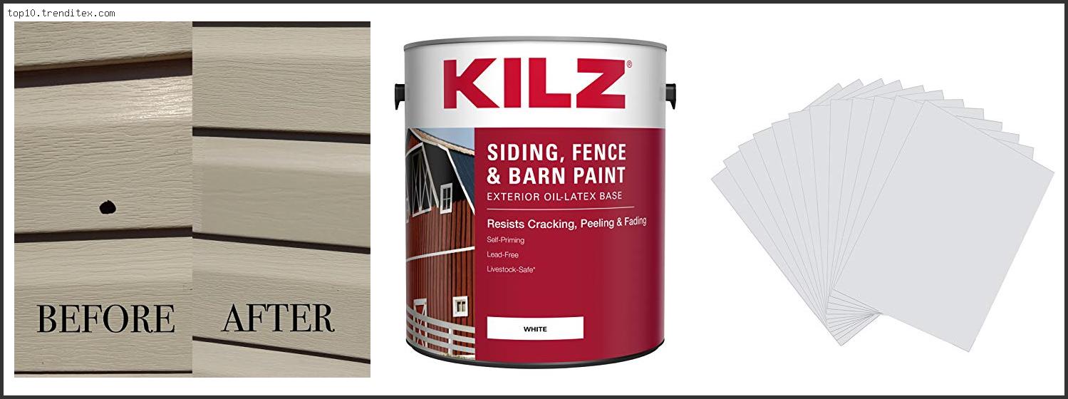 Best Paint For Vinyl Siding