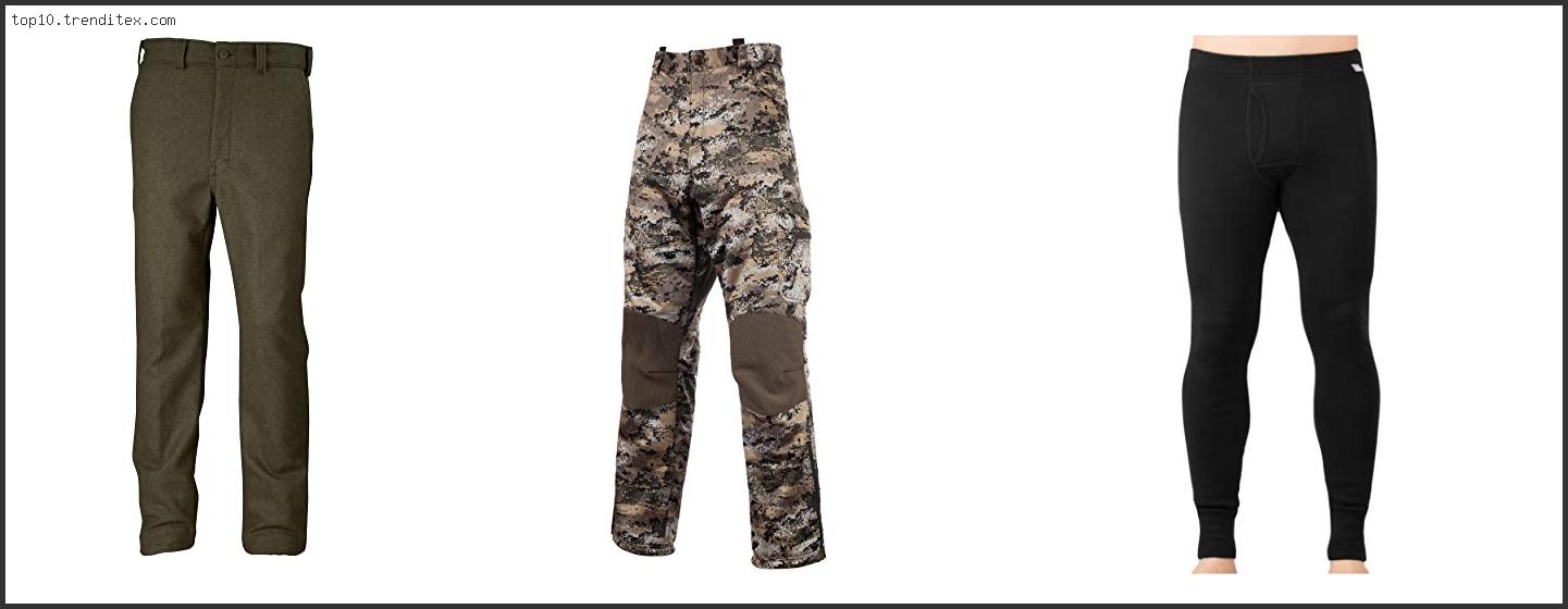 Best Wool Hunting Pants